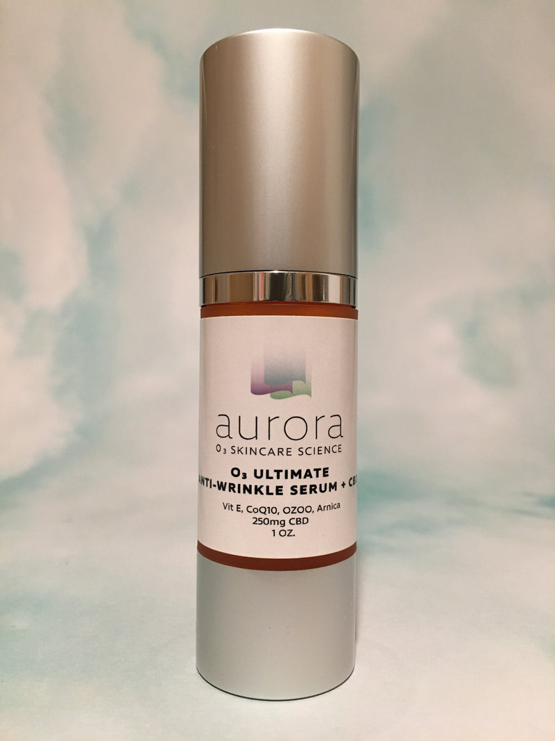 O3 Ultimate Anti Wrinkle Serum+CBD – Aurora Skincare O3