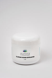 O3 Sugar Scrub Exfoliator 4Oz - Aurora Skincare O3